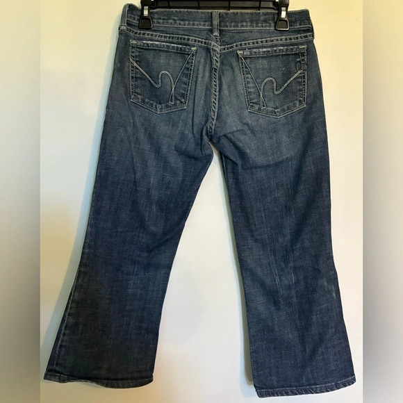 Citizens of Humanity Kelly #063 Low Waist Cropped Stretch Jeans Sz 29 - cut 2858 - Picture 3 of 8